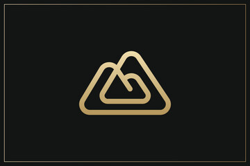 Mountain Landscape Tour Adventure Logo