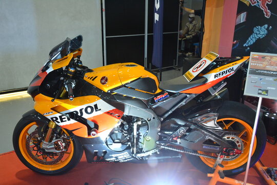 Honda cbr 1000rr at Makina Moto Show in Pasay, Philippines