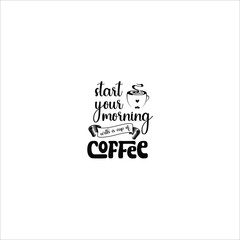 Coffee Typography design, Design for cappuccino lover, SVG design of Coffee, Editable cut file, Vector