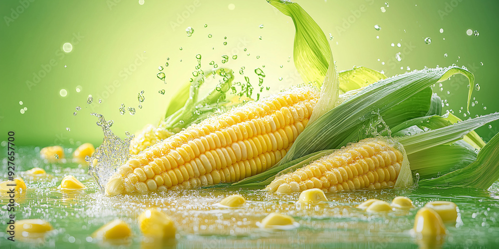 Poster Fresh Corn on the Cob