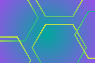 Bright abstract banner background with green lines shiny light texture decoration. purple and green technology banner. Eps10 vector