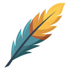 Obraz premium Feather Vector Design