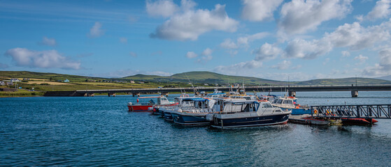 Fototapeta premium Portmagee, Ireland - June 9 2024 