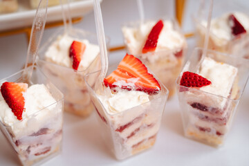 Strawberry Shortcake Mini Dessert