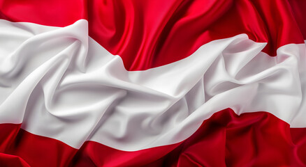 The background of the Austrian flag