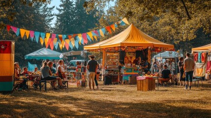 Vibrant Summer Festival: Music, Food, and Fun!