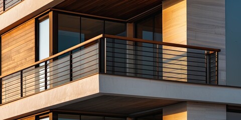 Fototapeta premium modern balcony, san antonio