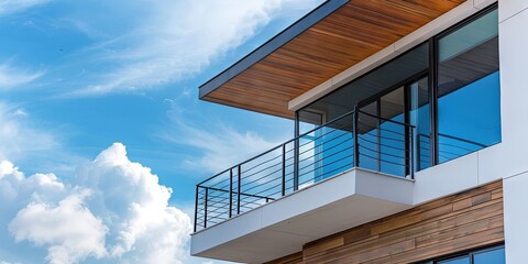 Fototapeta premium modern balcony, new orleans