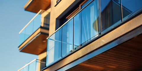 Fototapeta premium modern balcony, arizona