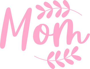 Mom Floral Illustration