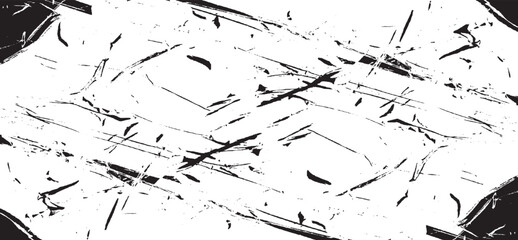Scratched Grunge Urban Background Texture Vector. Dust Overlay Distress Grainy Grungy Effect. Distressed Backdrop Vector Illustration. Isolated Black on White Background. EPS 10.