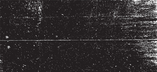 Scratched Grunge Urban Background Texture Vector. Dust Overlay Distress Grainy Grungy Effect. Distressed Backdrop Vector Illustration. Isolated Black on White Background. EPS 10.