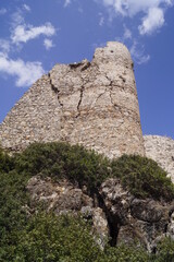 Castle of AsklipioBastion of the medieval castle in the village of Asklipio in the southern side of Rhodes, Greece