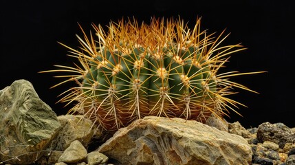 Parodia leninghausii Haage F H Brandt A Perennial Herb with Dense Golden Spines