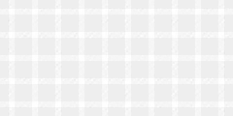 Performance plaid vector textile, individuality background texture check. Brazil tartan seamless fabric pattern in white color.