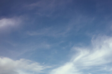 Obraz premium blue sky with clouds