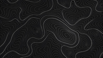 Topographic map patterns background, topography line map. White wave paper curved reliefs abstract background, Abstract topographic contours map background.