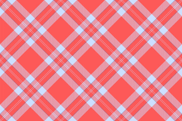 Elegant check vector background, decorating tartan textile seamless. Variation texture pattern plaid fabric in red and light colors.