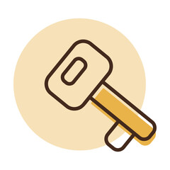 Access key vector icon on white background