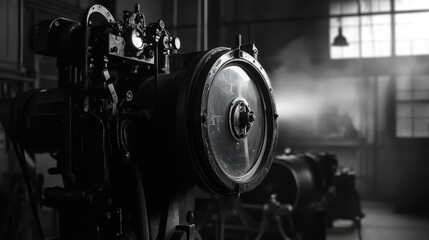 old movie projector