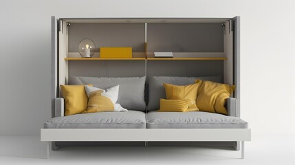Furniture innovative and multifunctional designed for maximum space