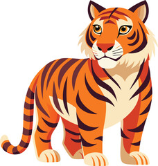 tiger  vector