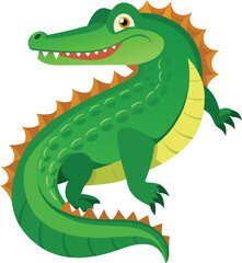 Obraz premium crocodile vector