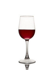 glass of red wine transparent PNG