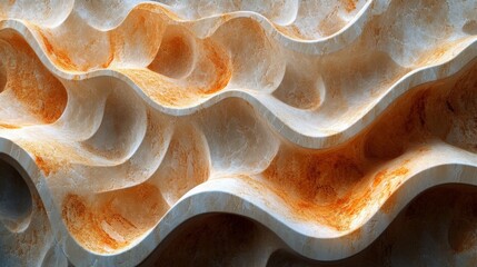 Desert landscapes in sandstone abstract shapes and designs.