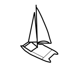 Hawaii relax travel journey trip sailboa, sea activity
