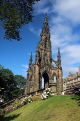 Obraz premium Scott Monument, Edinburgh.