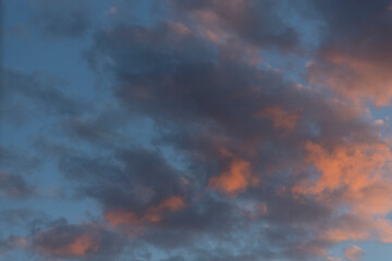 clouds at sunset
