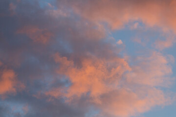 clouds at sunset
