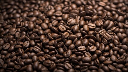 Fototapeta premium image space copy with beans coffee aromatic of Background.
