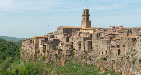 Pitigliano famous Tuscan Hilltop Town
