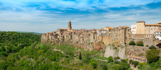 Pitigliano famous Tuscan Hilltop Town