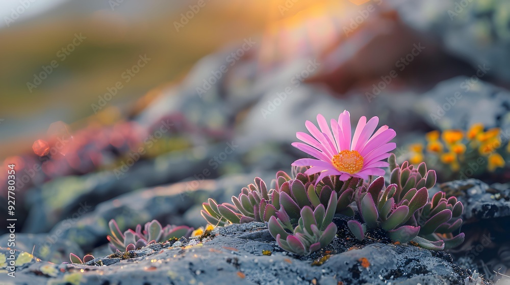 Sticker flowers amazing plants growing in hard-to-reach places amaze