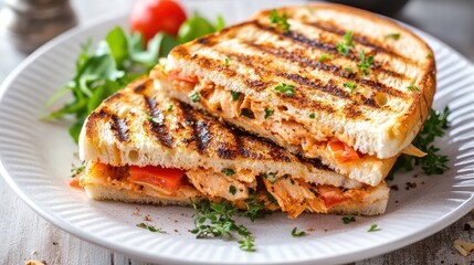 Grilled Chicken & Tomato Sandwich