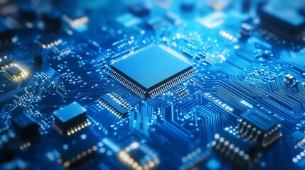 Circuit board composition background 