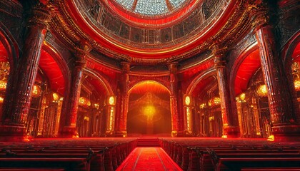 Obraz premium interior of the church