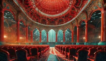 Obraz premium interior of the church