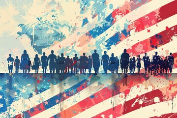 Obraz premium USA Independence Day
