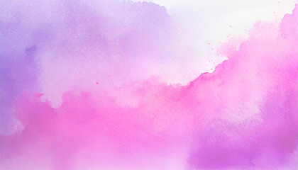Obraz premium Abstract pale magenta and pale purple watercolor splash backround