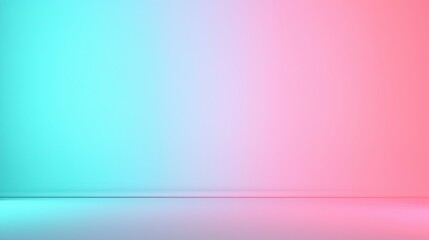 Obraz premium Gradient mesh backgrounds, soft transitions and color blends, 3D illustration