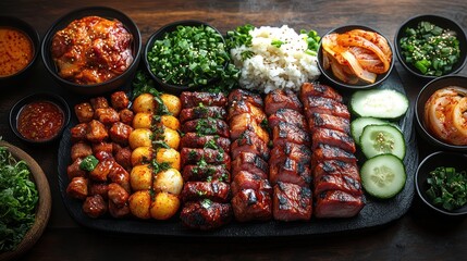 Korean BBQ Feast