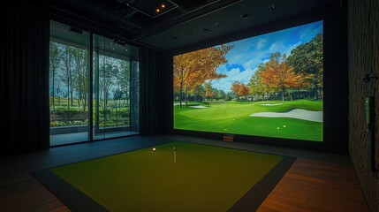 Indoor Golf Simulator
