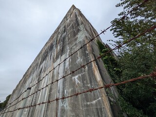 Historical submarine bunker 