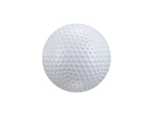 3d golf ball, Sport and Game competition concept icon vector illustration