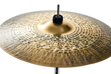 Splash cymbal isolated on white background