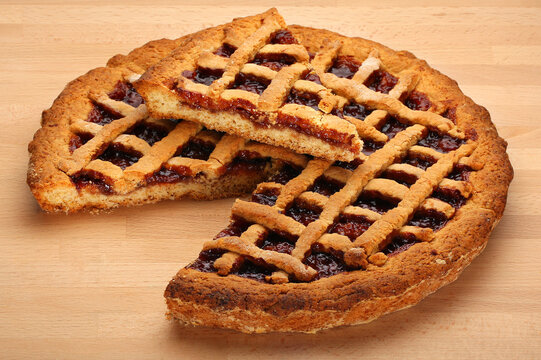 Jam Tart Food Photography